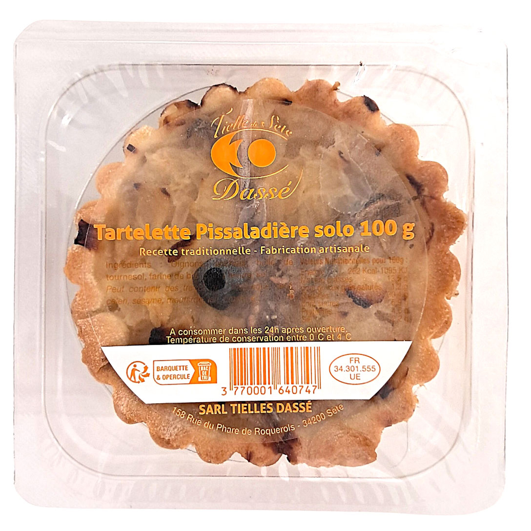 Tartelette pissaladière solo 100g