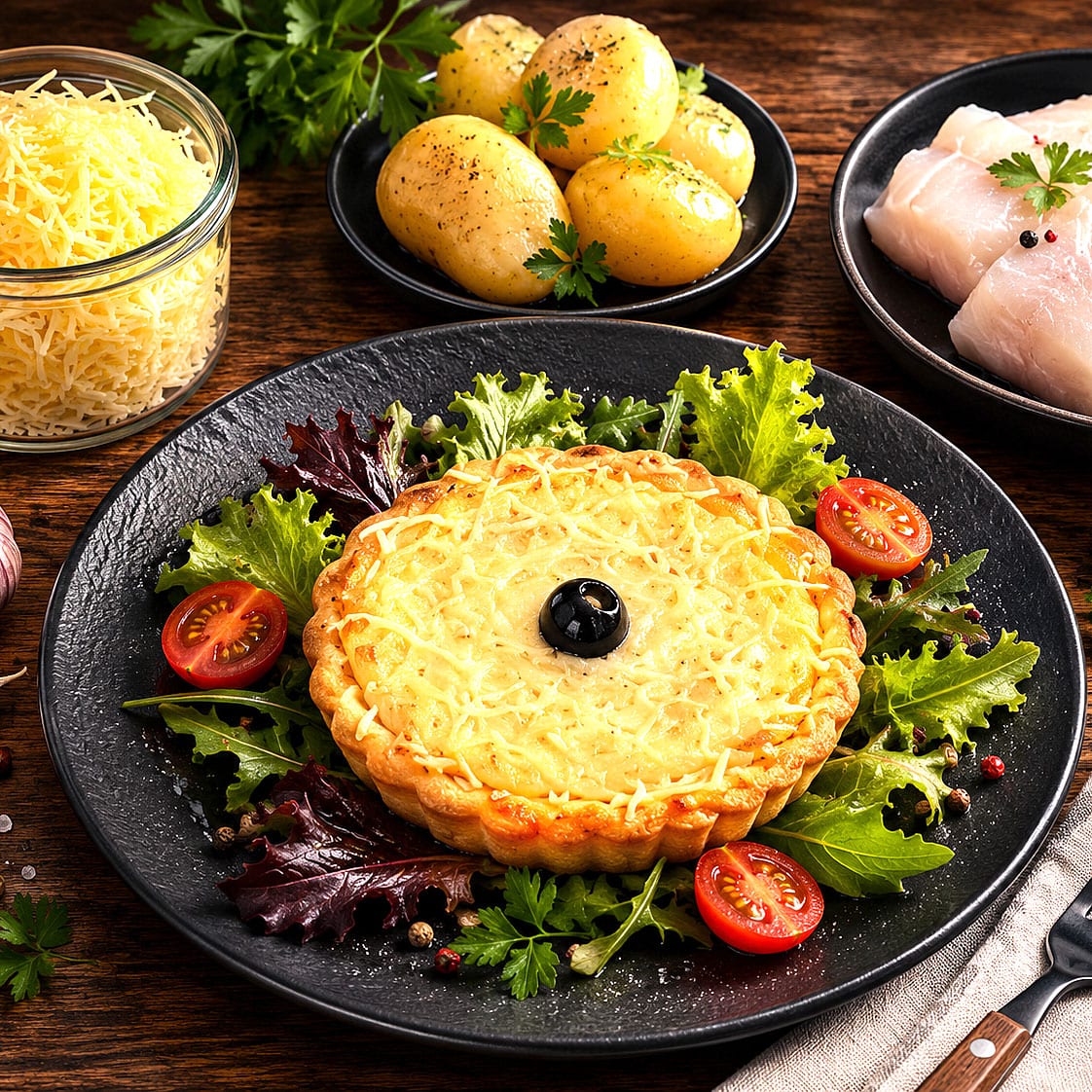Tartelette brandade 100g (ultra frais)