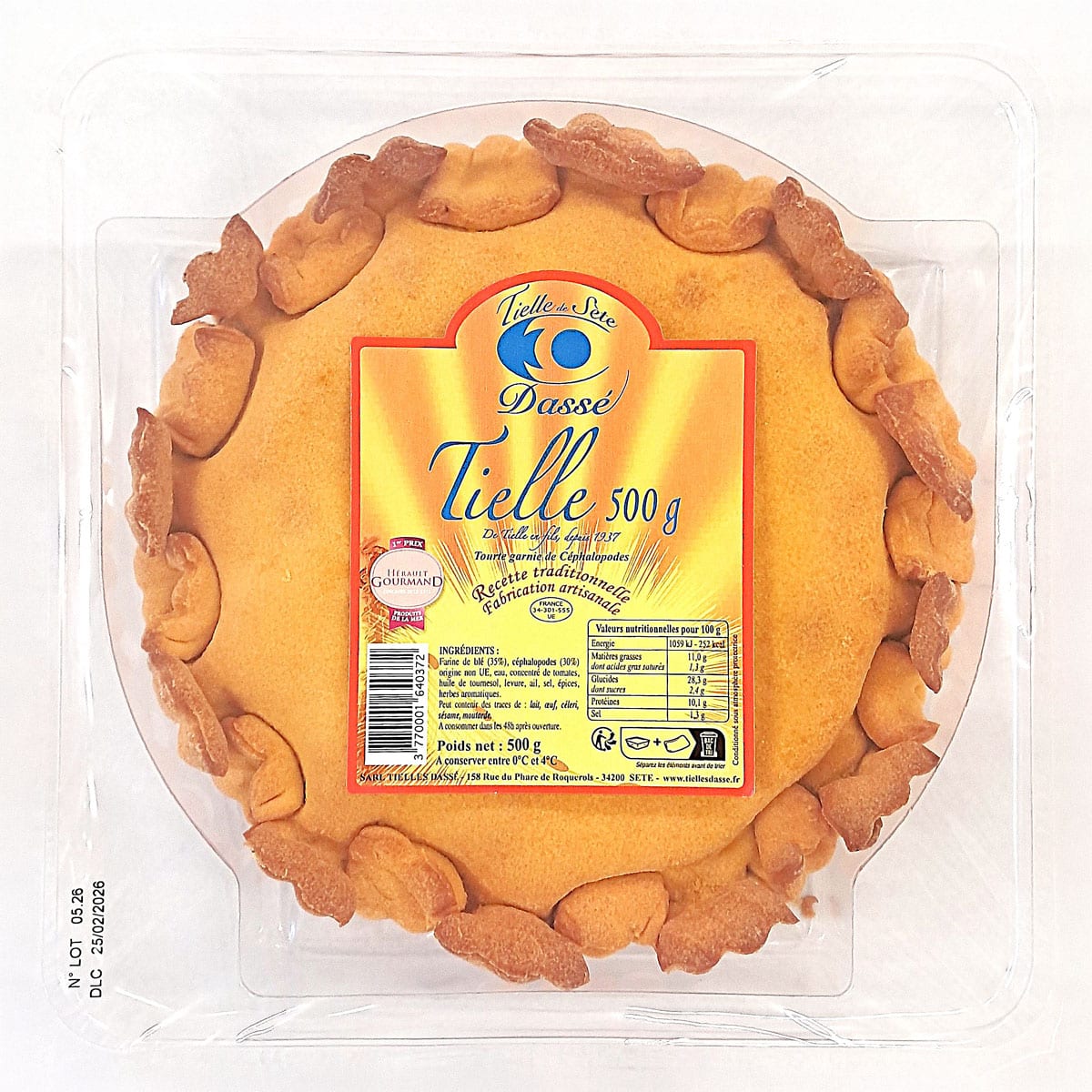 Tielle 500g (Frais)