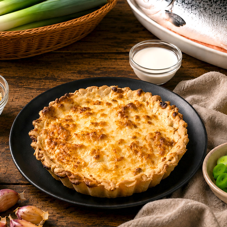 Tartelette Poireaux-Saumon 180g (ultra frais)